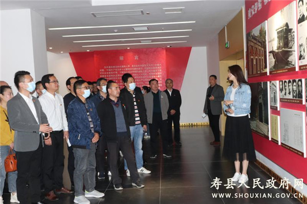 淮南壽縣人社局開展“學黨史、祭英烈”暨新一輪深化“三個以案”警示教育活動