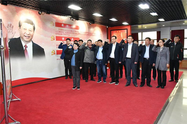 淮南：毛集實驗區(qū)推深做實黨史學習教育
