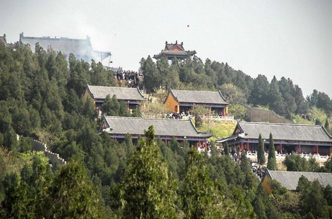 淮南壽縣四頂山廟會(huì)， 香火鼎盛祈福勝地！