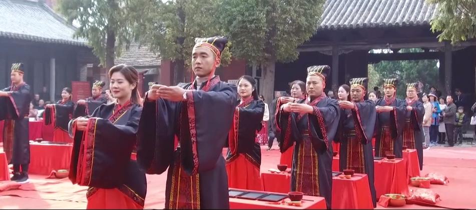 2019壽縣首屆青年漢式集體婚禮！